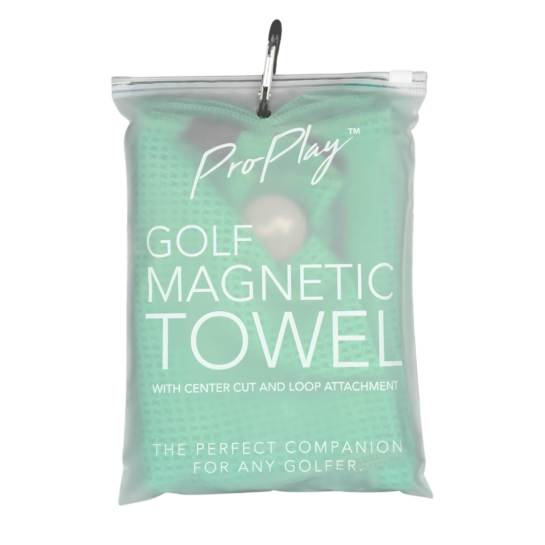 ProPlay Magnetic Towel with Center Cut and Loop Attachment